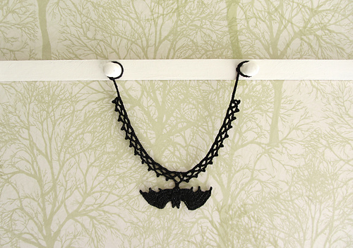 Halloween Bat Choker - Heidi Byner