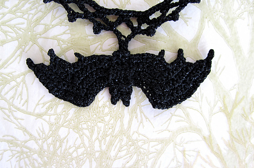 Halloween Bat Choker - Heidi Byner