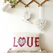 Love Cushion pattern 