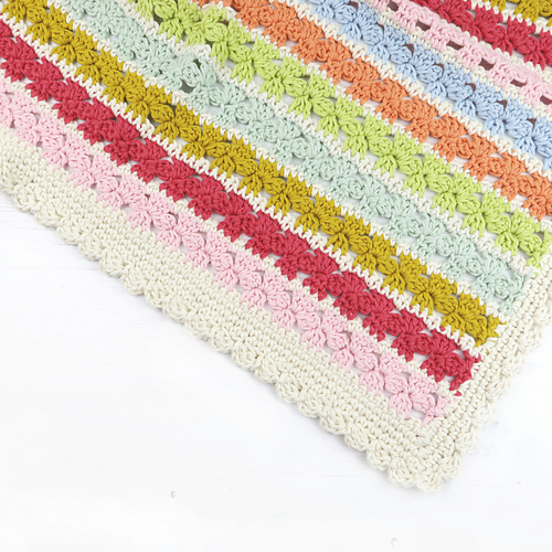 Ravelry Flower Power Blanket pattern by Little Doolally
