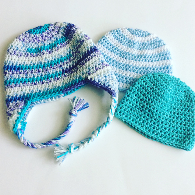 Ravelry Half Double Crochet Beanie pattern by Elizabeth Roggasch