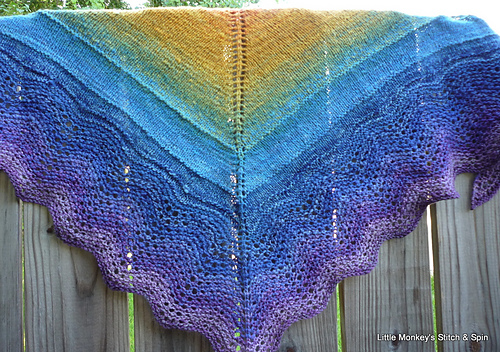 Ravelry: Resonation Shawl pattern by Dena Stelly