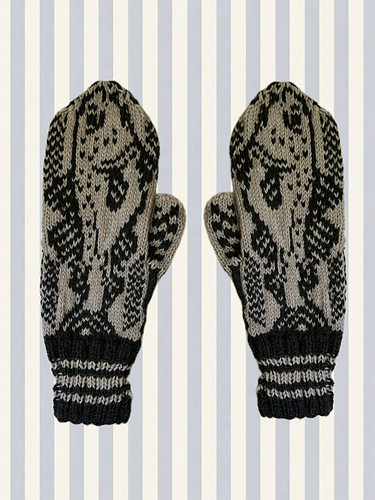 Gone Fishing Mittens