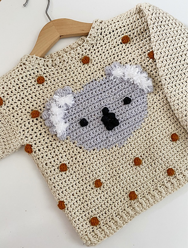 Koala Genser - Little Golden Nook
