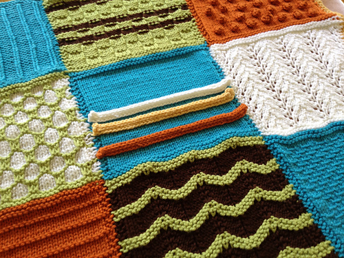 Ravelry: 3 Squared pattern by Susan Barstein