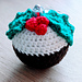 Christmas Pudding Bauble pattern 