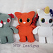 Charming the Cat pattern 