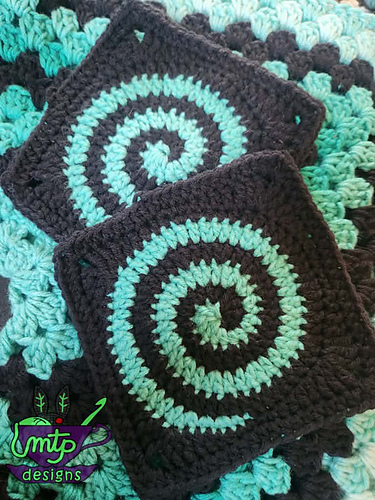 Swirling Fun Granny Square