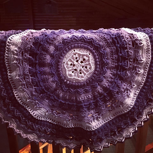 Unicorn Mandala CAL - byLizzieGcreations