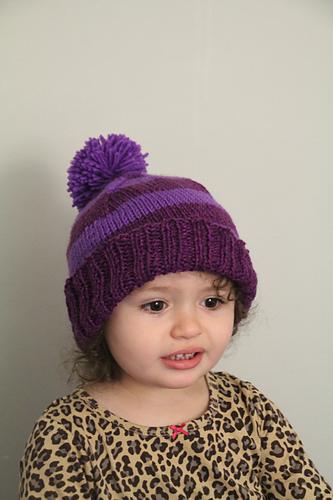 Pom-Stripe Hat photo 1