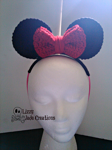 Minnie Mouse Inspired Headband photo 2