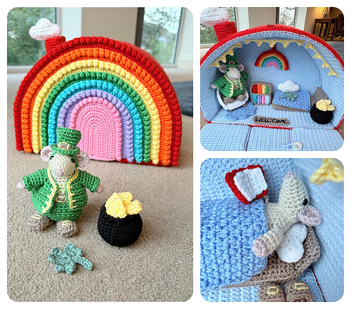 Rainbow House Leprechaun Mouse