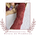 Chaussettes Eclats de Framboise pattern 