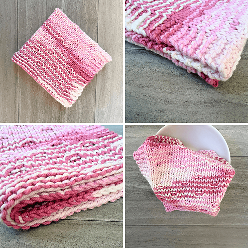 Flower Garden Dishcloth