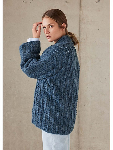 # 32 Alpaca Air II Cardigan - Lana Grossa