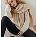 # 14 XXL-Schal mit Biese pattern 