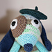 Lucien the dog pattern 