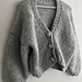 Miami Beach chunky boxy cardigan pattern