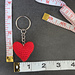 Mini Heart Keychain pattern 
