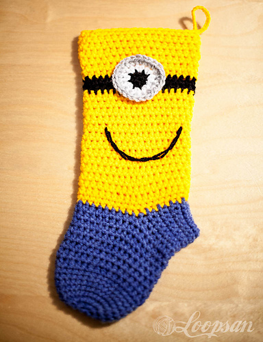 Minion Christmas Sock/Stocking photo 1