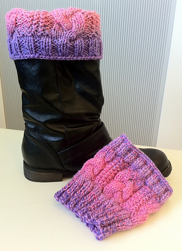 Simple Cable Boot Toppers photo 1