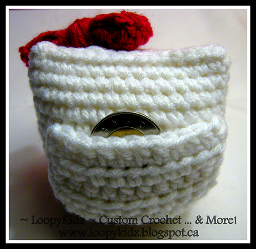Purrty Kitty Tooth Fairy Pocket Plush Hello Kitty Inspired - ~ LoopyKidz ~
