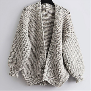 loopy cardigan knitting pattern download