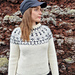 Gemini Zodiac Lopapeysa pattern