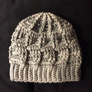 3D Geometric Beanie (ombre)