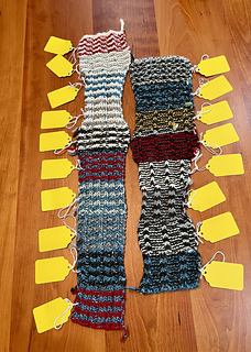 1 row patterns reverse side