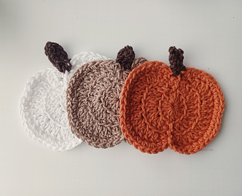 Cute Pumpkin Coasters