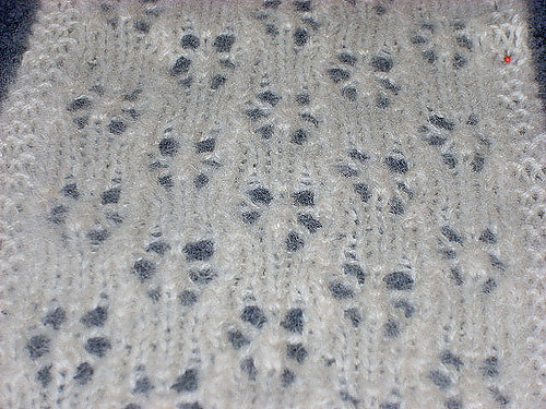 Snowflake Lace Earwarmer Hat or Headband photo 2