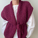 Fluffy MARTA Vest pattern 