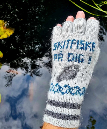 Skitfiske / fiskelycka - Liselott Daun