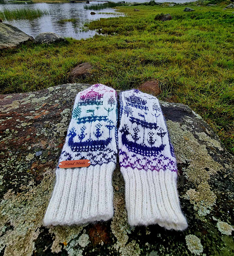 Viking langskip - Liselott Daun