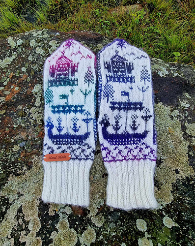 Viking langskip - Liselott Daun