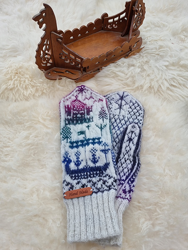 Viking langskip - Liselott Daun