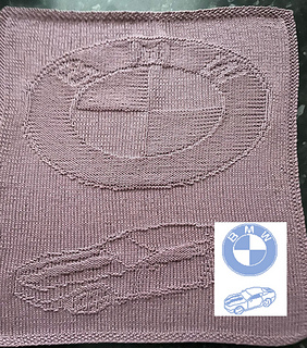 Ravelry: Nr. 714 – BMW logo 103 stitches pattern by Lotte Nielsen