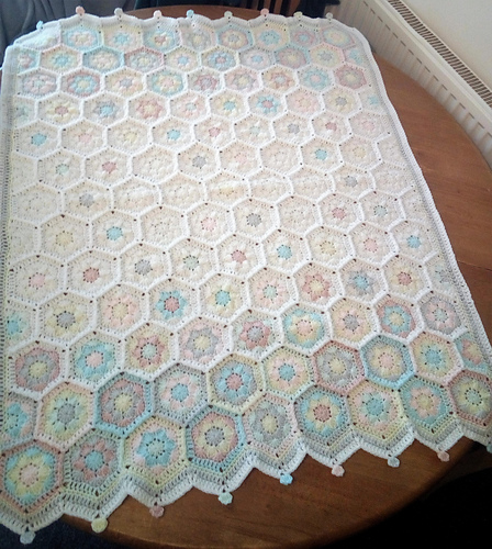 Hexagon Baby Deken photo 1