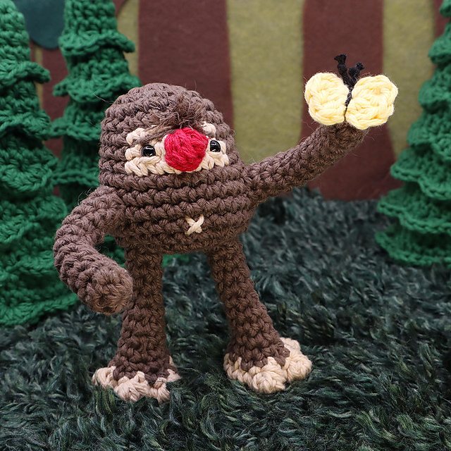 Bigfoot Bobby Amigurumi