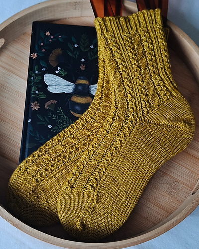 Corn Moon Socks