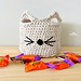 Cat Ear Basket pattern 