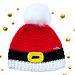 Santa Beanie pattern 