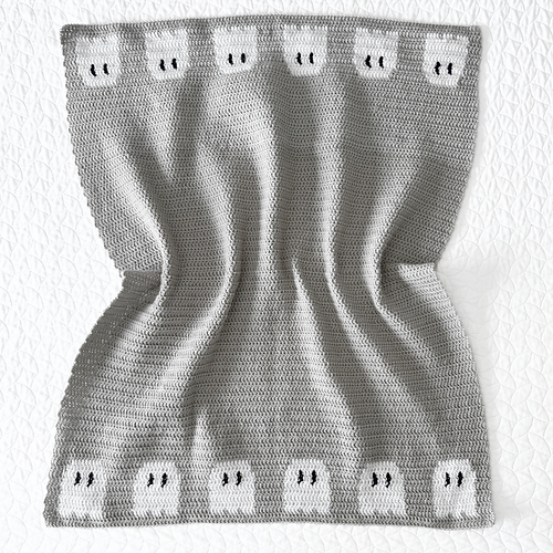 Ghost baby blanket
