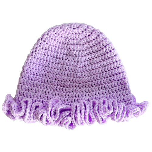 Ruffle hat