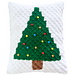 Christmas tree pillow pattern