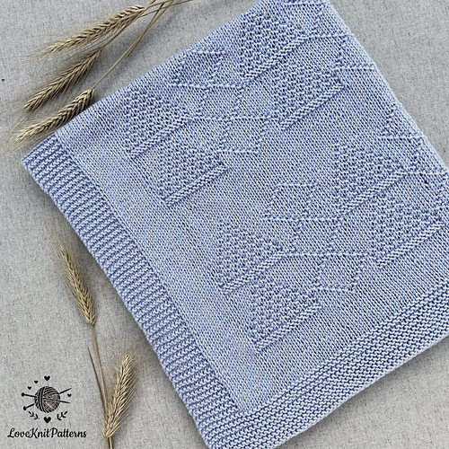The Fjord Baby Blanket