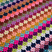 Diamond Stripe Granny Blanket pattern 