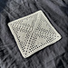 Filet crochet Granny square (Heart) pattern 
