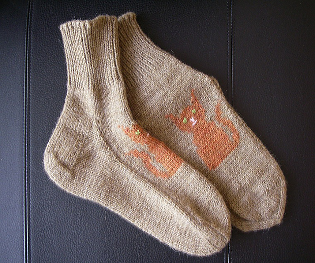 Cat Lover's hiking socks